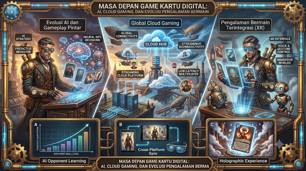 Masa Depan Game Kartu Digital: AI, Cloud Gaming, dan Evolusi Pengalaman Bermain